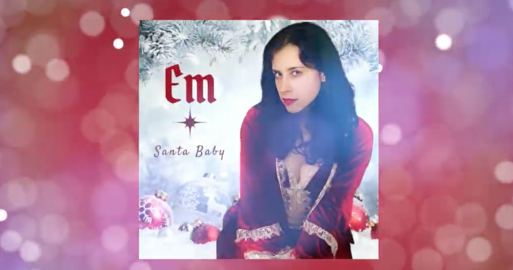 A peaceful moment with Em’s version of “Santa Baby”