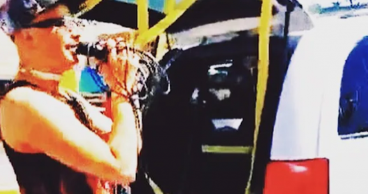 Last Year’s “Disfigured Music Artist” Is All Smiles At The Pride Parade